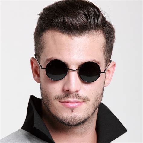 best round sunglasses men.